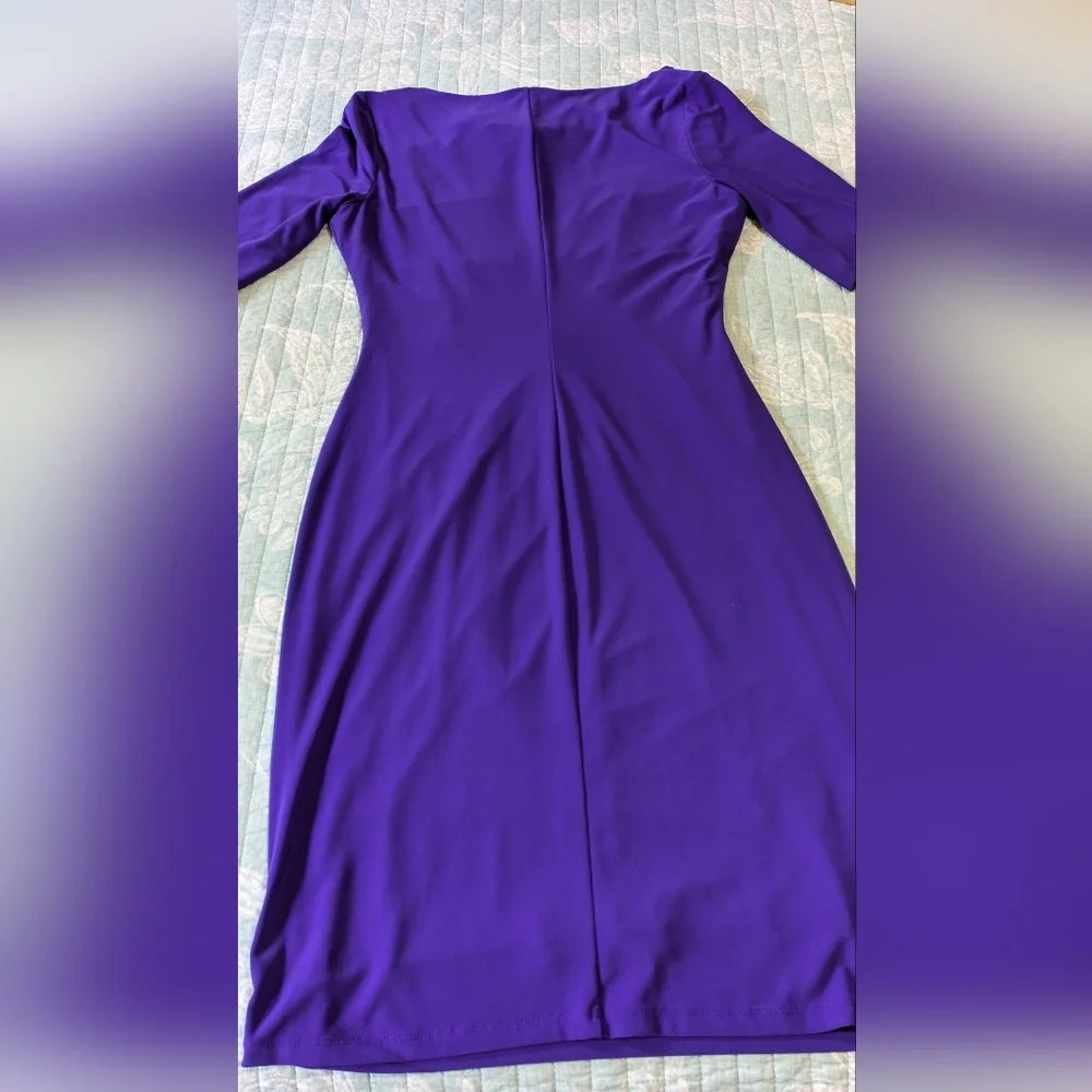 Ralph Lauren gorgeous Vibrant Purple dress, Size 8. - Picture 6 of 7